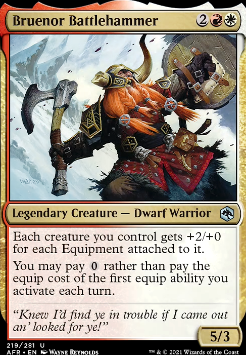 Featured card: Bruenor Battlehammer