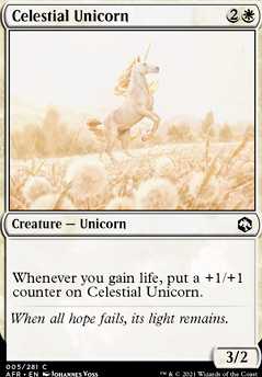 Featured card: Celestial Unicorn