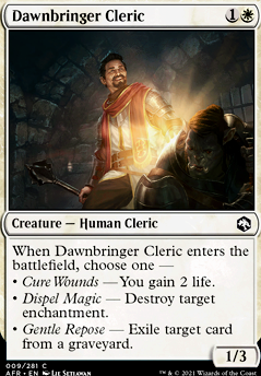 Featured card: Dawnbringer Cleric