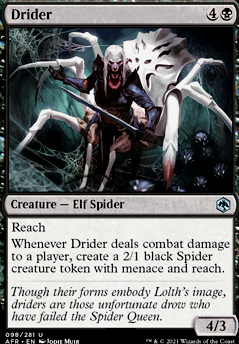Drider feature for Arachno"foil"