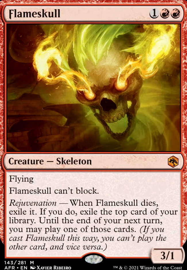 Featured card: Flameskull