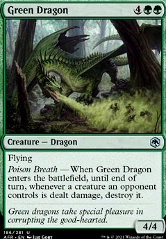 Featured card: Green Dragon