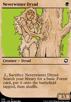 Featured card: Neverwinter Dryad