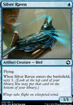 Silver Raven feature for sylvan wisdom