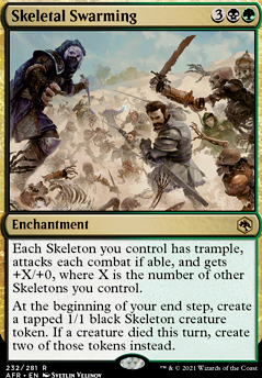 Featured card: Skeletal Swarming