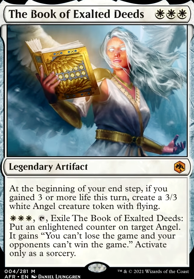 Featured card: The Book of Exalted Deeds