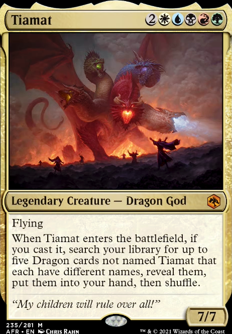 Tiamat feature for Tiamat Dragon Deck