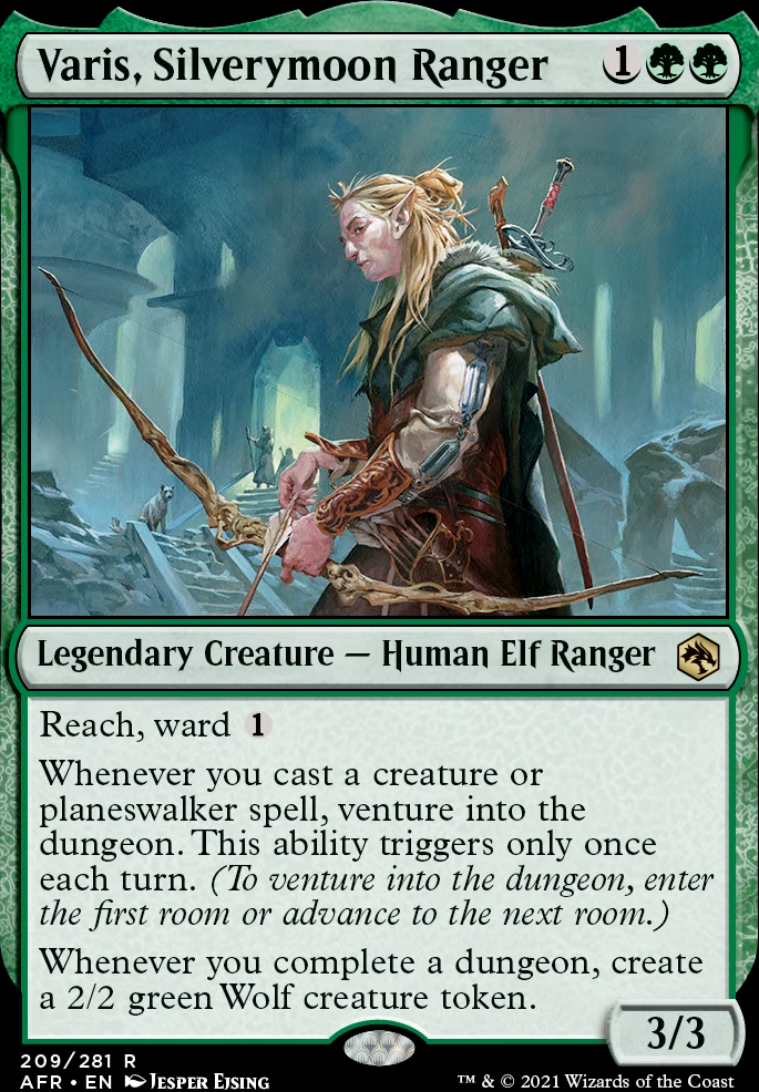 Varis, Silverymoon Ranger feature for green commander