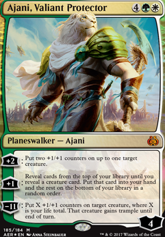 Commander: Ajani, Valiant Protector