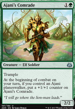 Featured card: Ajani's Comrade