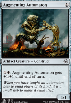 Augmenting Automaton feature for 38¢ Pauper Artificers
