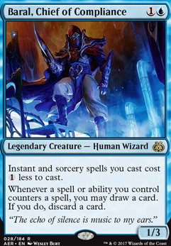Baral, Chief of Compliance feature for Do A Baral Roll - Baral $40 Budget Counterspells