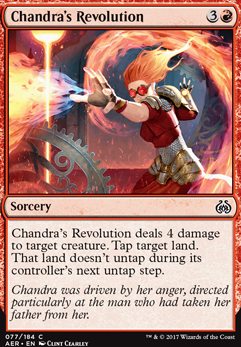 Featured card: Chandra's Revolution