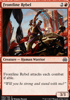 Featured card: Frontline Rebel