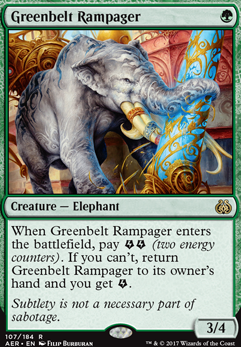 Featured card: Greenbelt Rampager