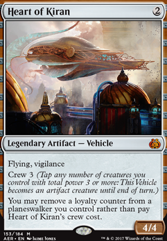 Heart of Kiran feature for Planeswalkers and Their Pimped Out Vehicles