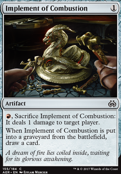 Featured card: Implement of Combustion
