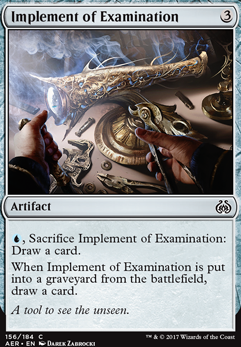 Featured card: Implement of Examination