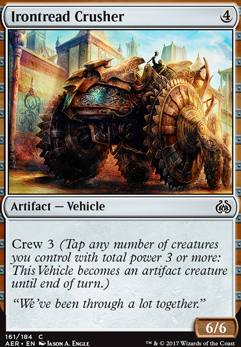 Irontread Crusher feature for Drive Me Closer, I Want To Hit Them With My Sword!