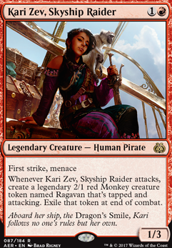 Featured card: Kari Zev, Skyship Raider