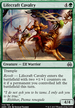 Featured card: Lifecraft Cavalry