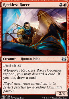 Featured card: Reckless Racer