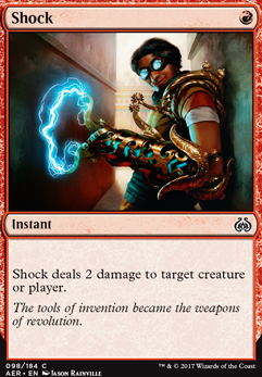 Shock feature for Izzet Prowess Burn