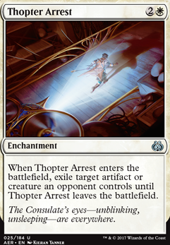 Featured card: Thopter Arrest