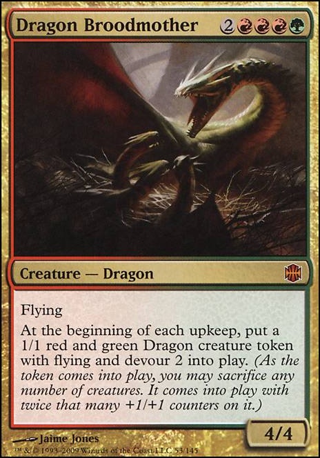 Dragon Broodmother feature for Rats of Jund