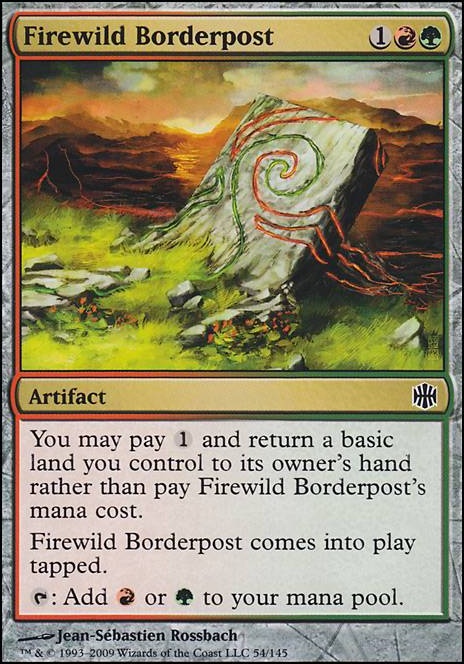 Featured card: Firewild Borderpost
