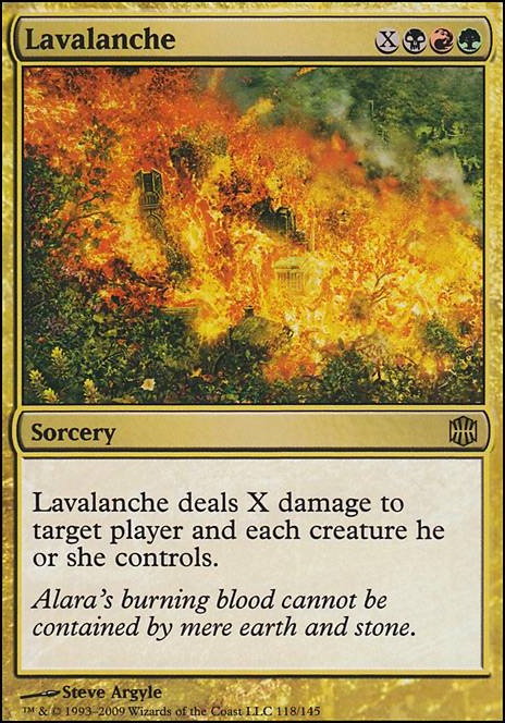 Featured card: Lavalanche