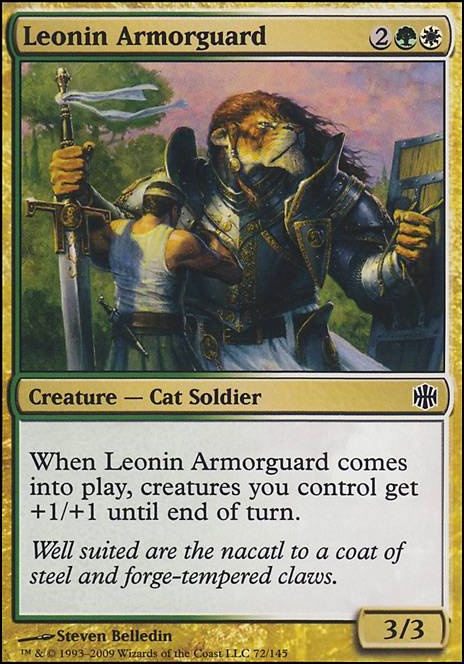 Featured card: Leonin Armorguard
