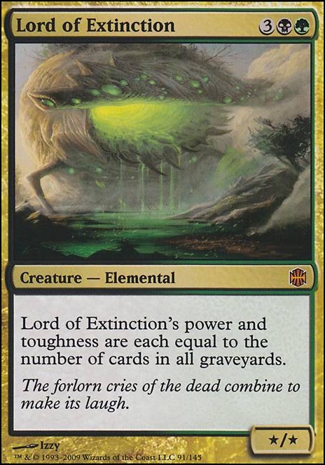 Lord of Extinction feature for Graveyard Stompy Bois