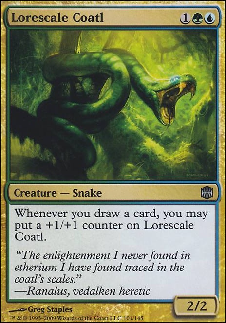 Featured card: Lorescale Coatl