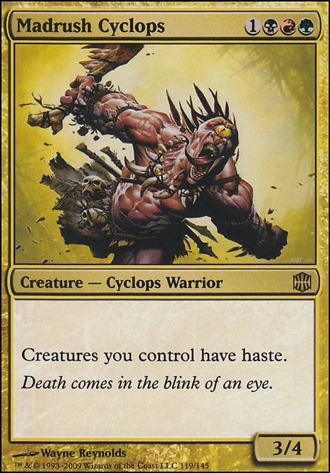 Featured card: Madrush Cyclops