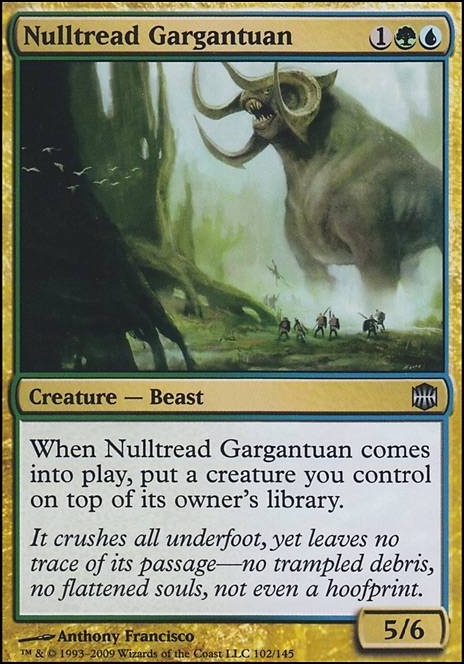 Featured card: Nulltread Gargantuan