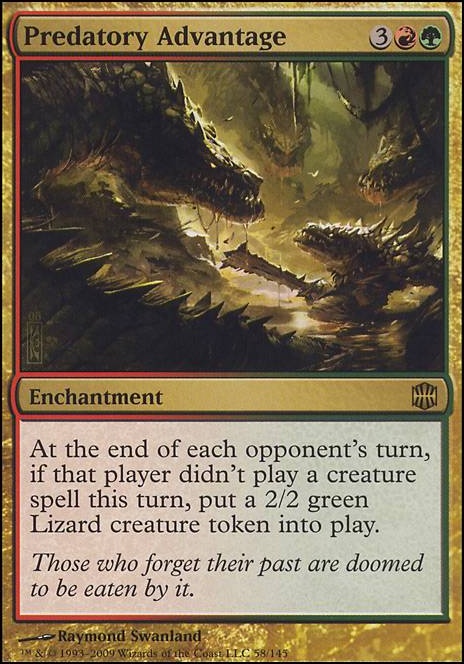 Featured card: Predatory Advantage