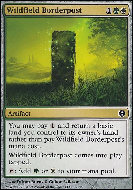 Featured card: Wildfield Borderpost