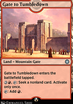 Featured card: Gate to Tumbledown