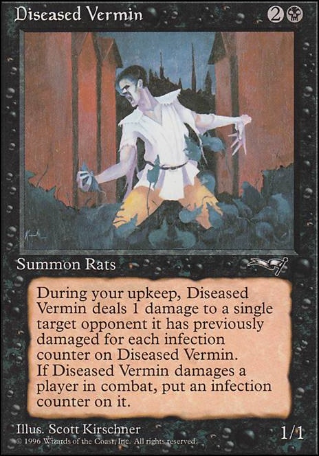 Featured card: Diseased Vermin