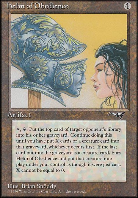 Featured card: Helm of Obedience