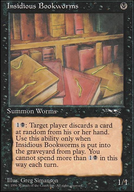 Featured card: Insidious Bookworms