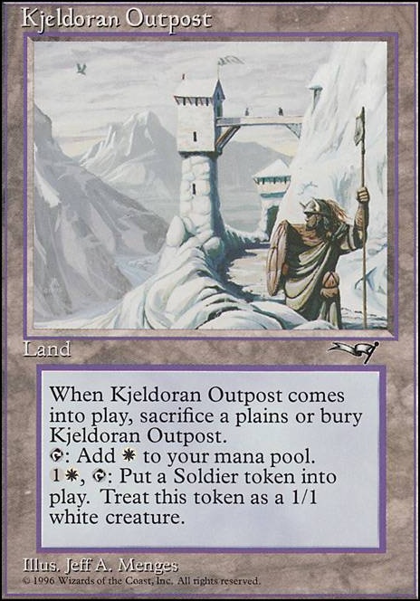 Featured card: Kjeldoran Outpost