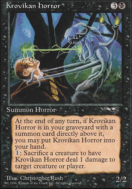 Featured card: Krovikan Horror