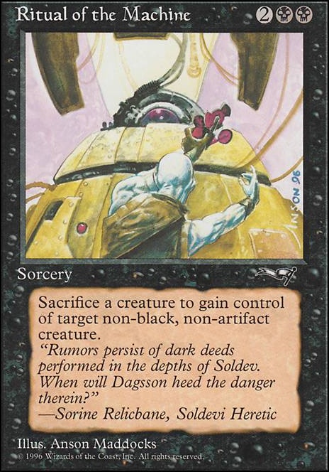Featured card: Ritual of the Machine