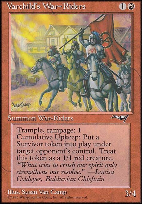 Featured card: Varchild's War-Riders