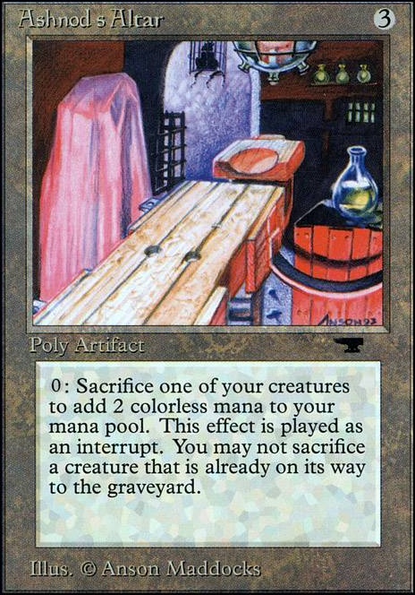 Featured card: Ashnod's Altar