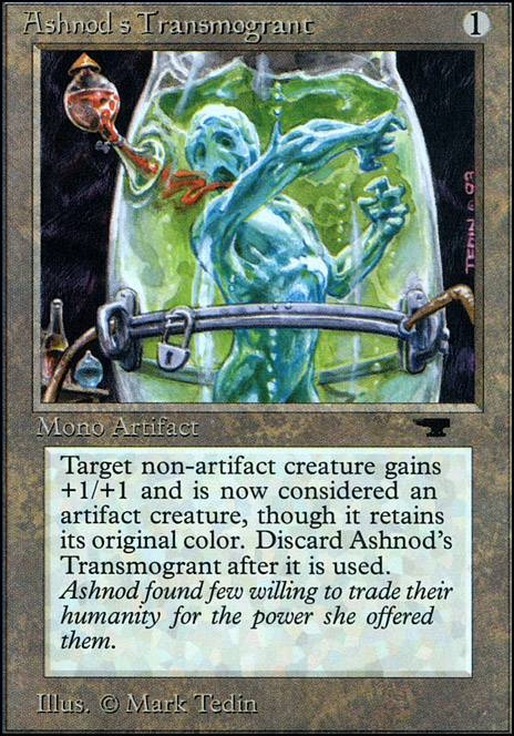 Ashnod's Transmogrant feature for 93/94 Phyrexian Transformation of Angels