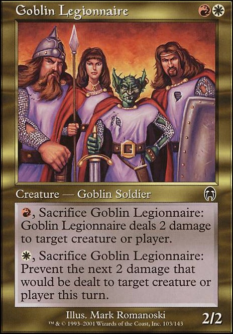 Featured card: Goblin Legionnaire