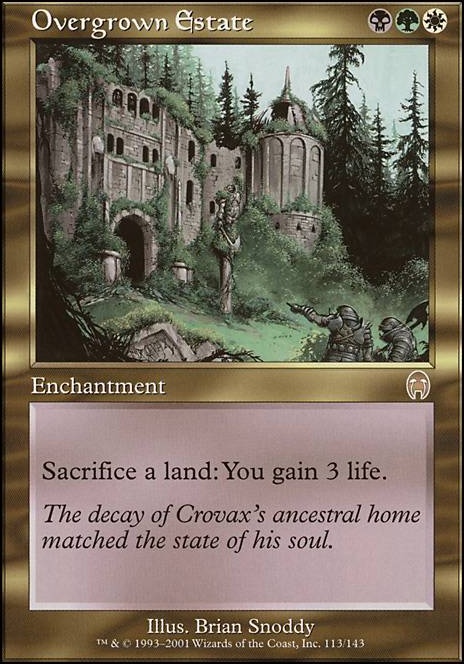 Featured card: Overgrown Estate